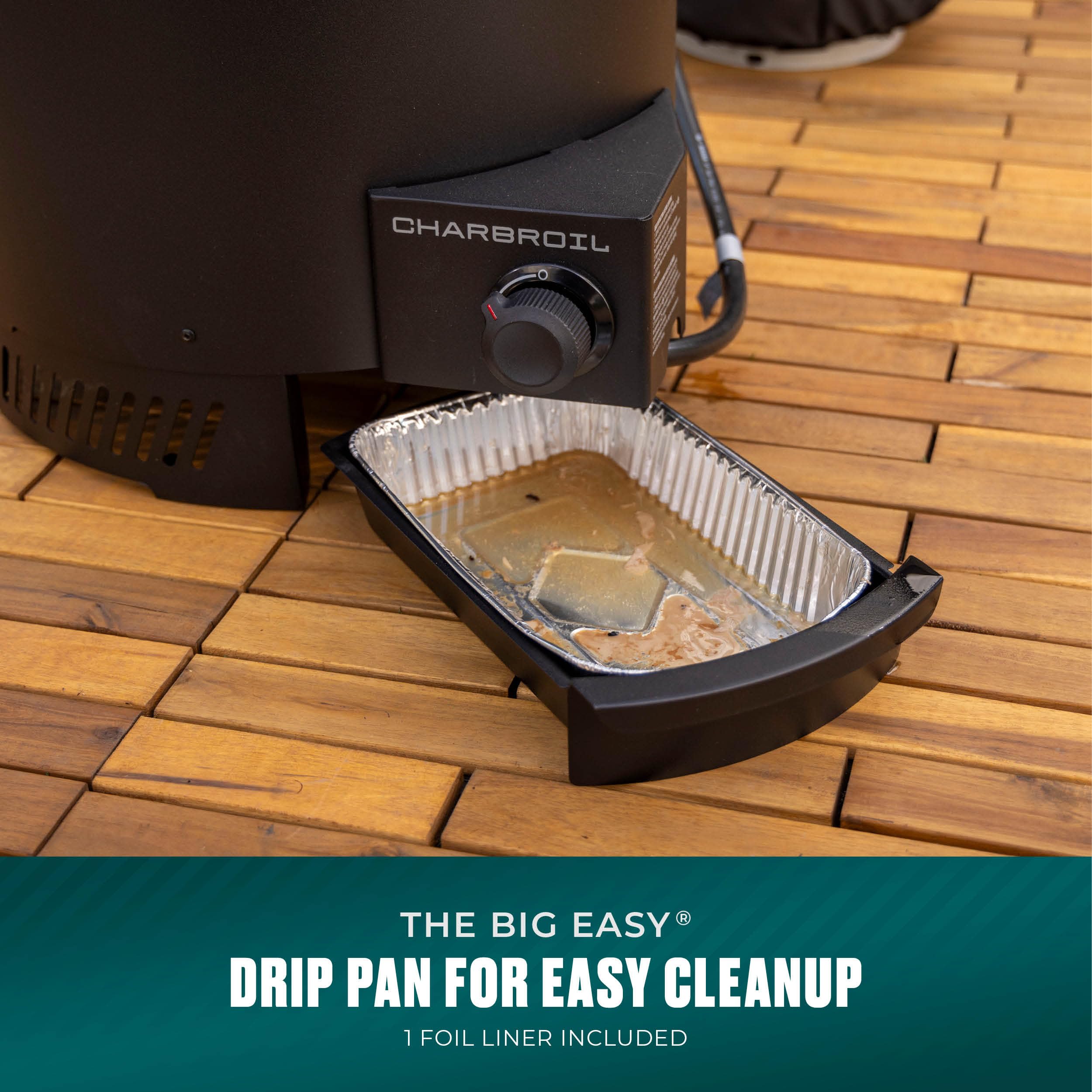 Charbroil big easy cooked roast inside showing crisp exterior and tender interior