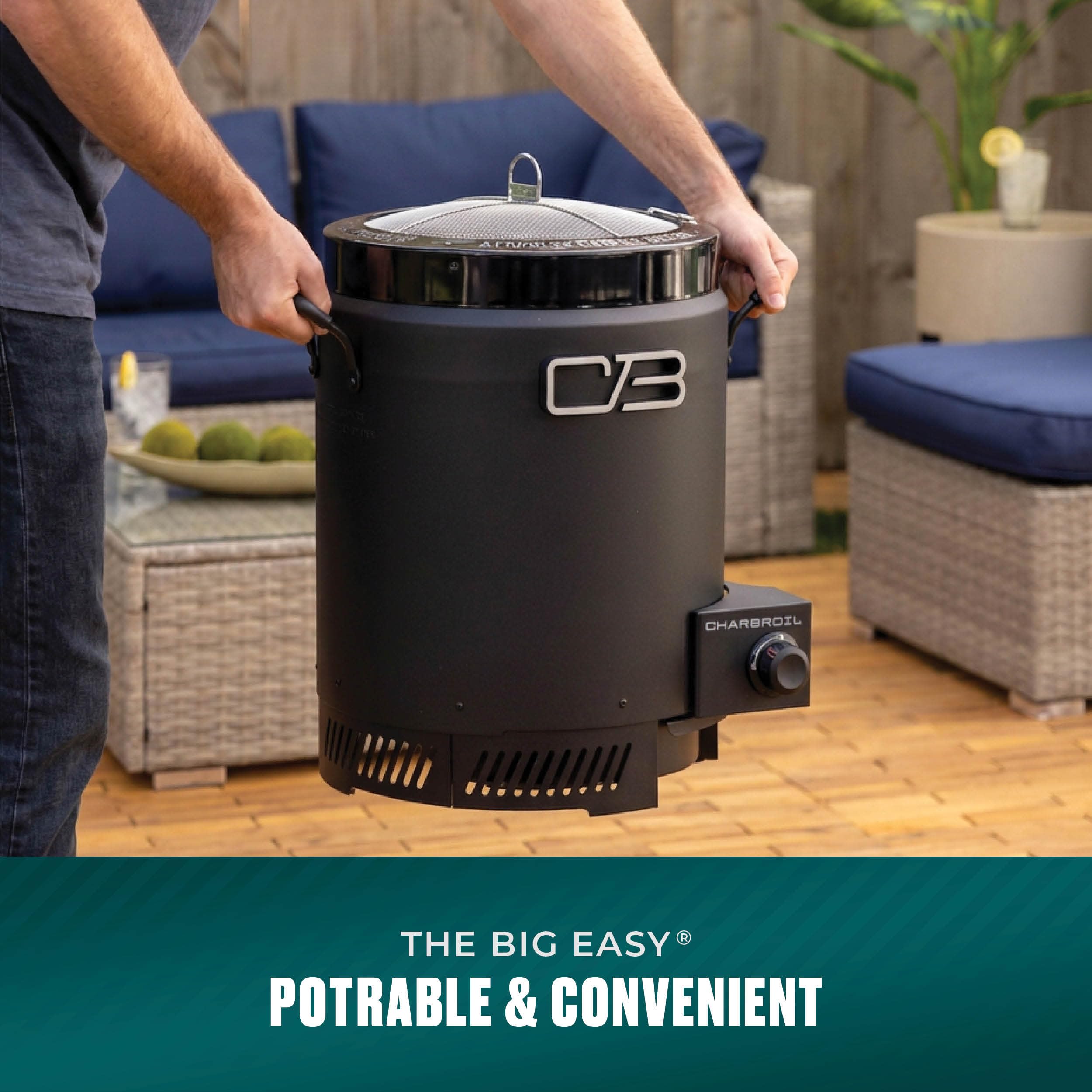 Charbroil big easy parts and accessories showing straightforward maintenance