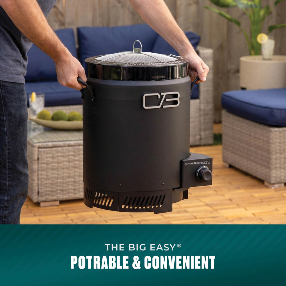 Charbroil big easy parts and accessories showing straightforward maintenance