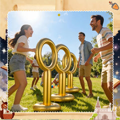 Charnoel three hoops stacked by size demonstrating sizing options