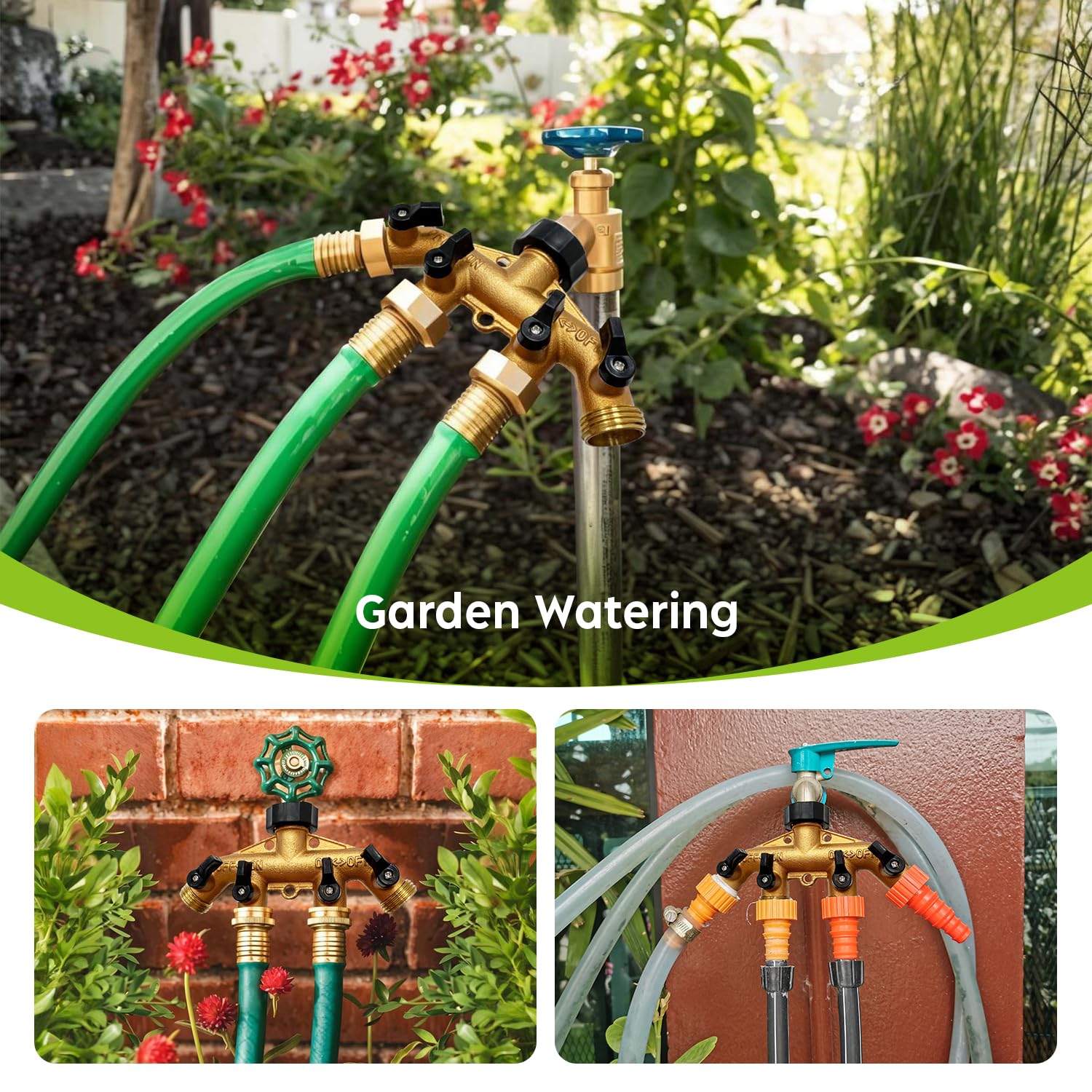 Cheerwater label and extra washers included showing accessories for long-term leak prevention