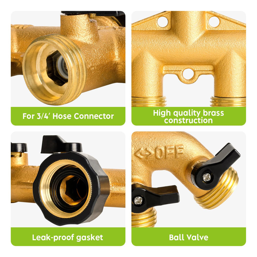 Cheerwater size comparison in hand showing compact durable brass construction for convenience