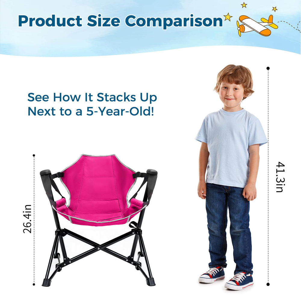 Chloraeon steel frame and triangular support detail for stable, safe sitting