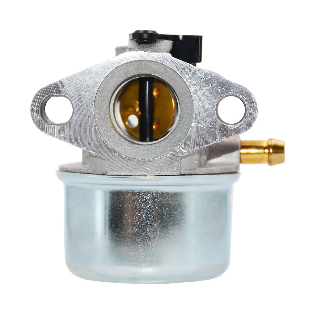 CHRYSM side closeup of carburetor showing fittings for quick hook-up