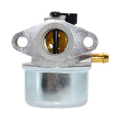 CHRYSM side closeup of carburetor showing fittings for quick hook-up