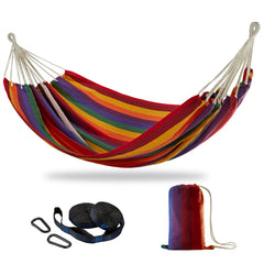 CHULIM hammock front view showing full bed and colors, inviting comfort