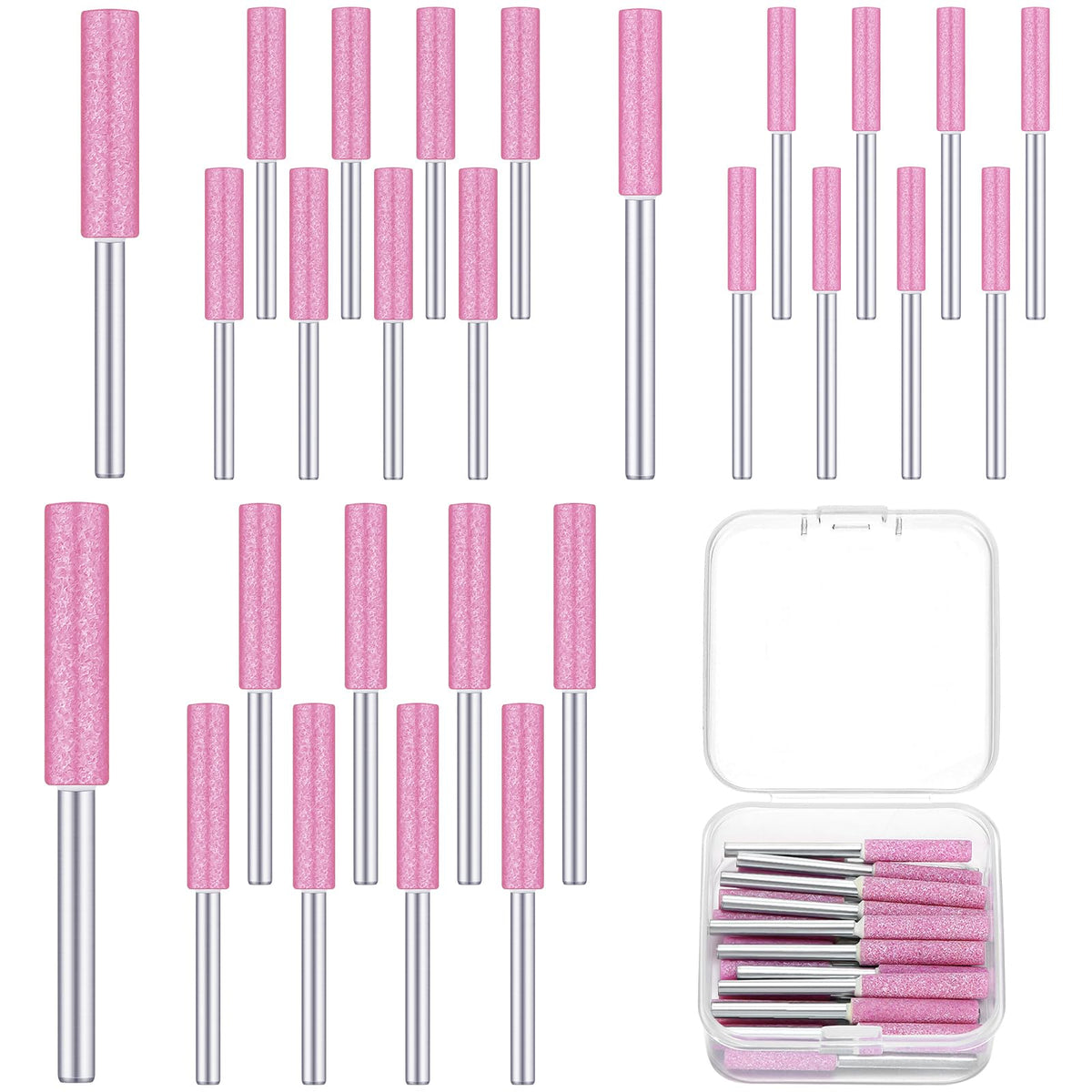Chumia front packaging showing pink sharpener bits and count, easy storage