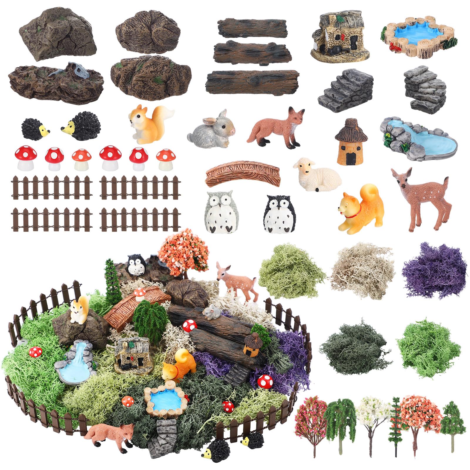 Chunful front view of full 45-piece kit showing contents and variety benefits