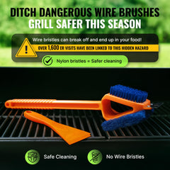 CitruSafe closeup of nylon bristles showing durable texture and gentle action