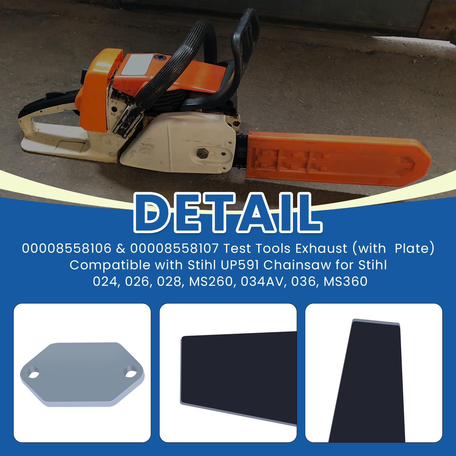 Ciuouient test tool installed on Stihl saw demonstrating secure seal