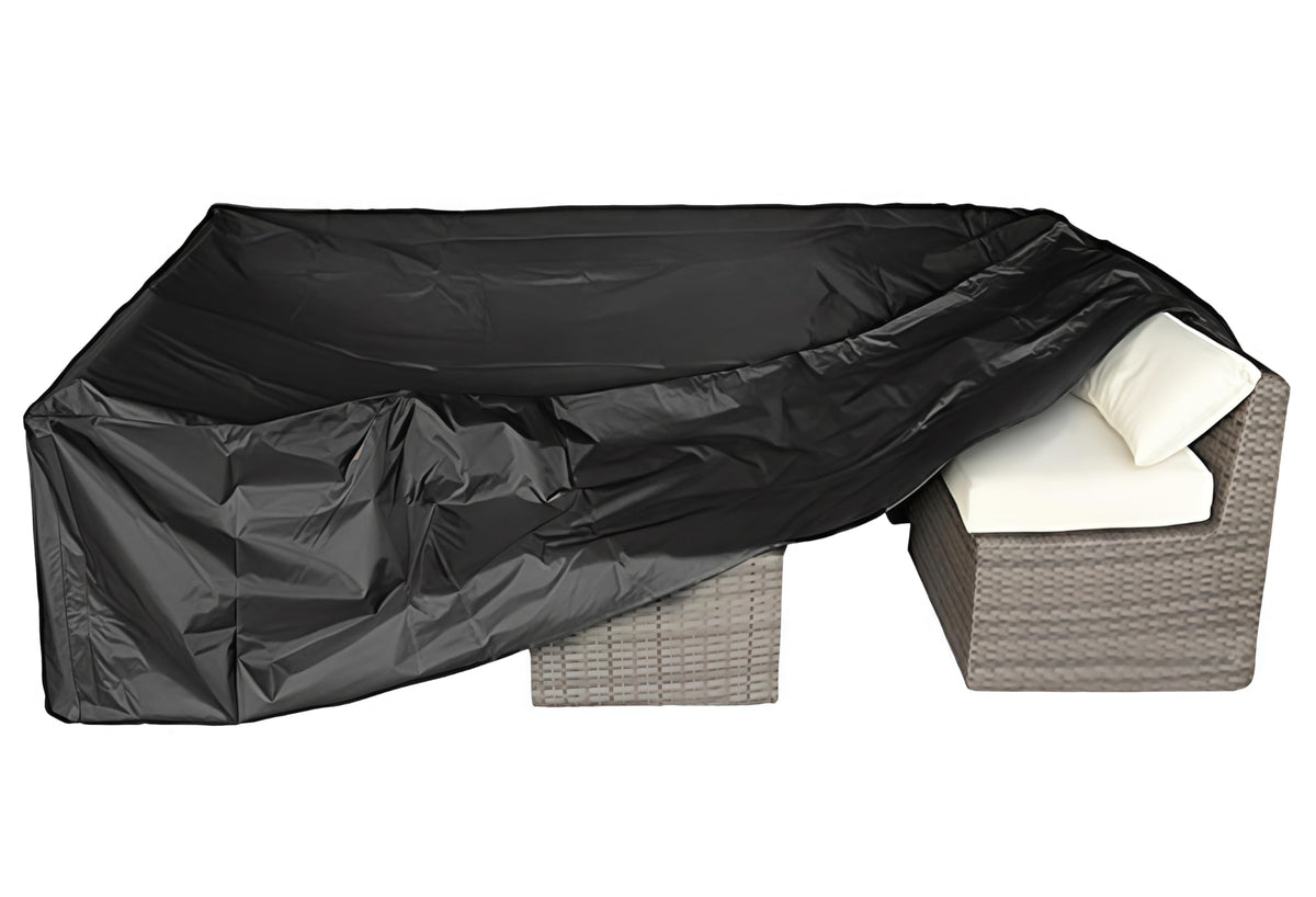 CKCLUU front view cover over full sectional showing complete protection and neat fit
