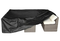 CKCLUU front view cover over full sectional showing complete protection and neat fit