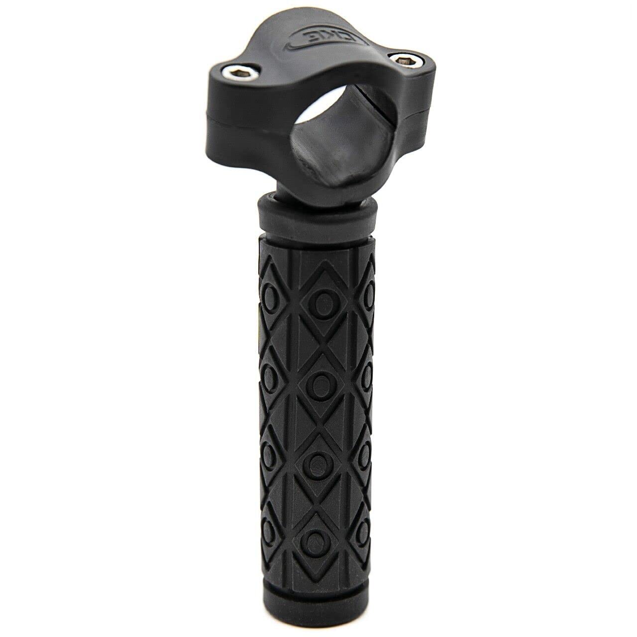 CKG handle packaged label highlighting fit up to 1.18 inch pole