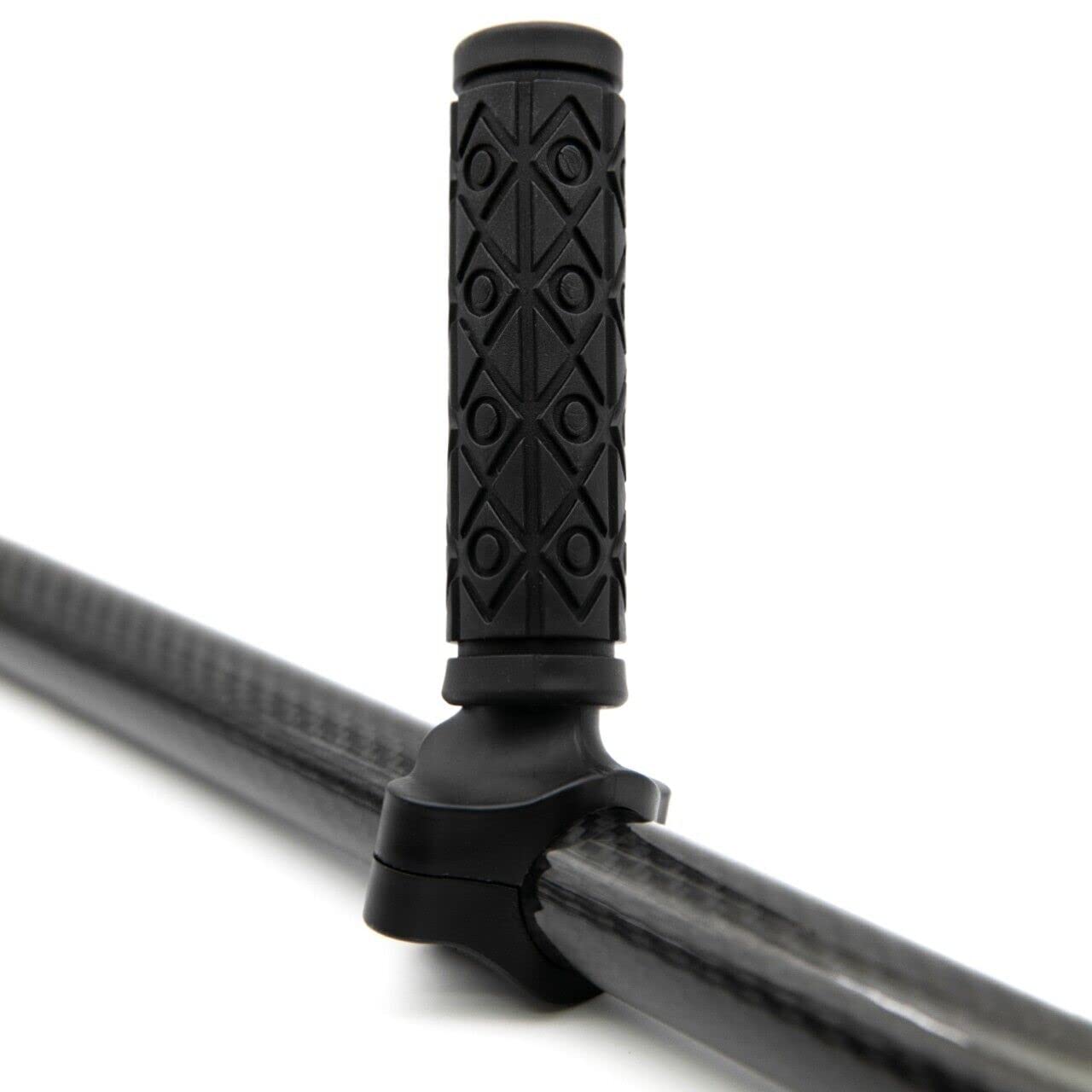 CKG handle size comparison beside ruler to confirm 4.5 inch length