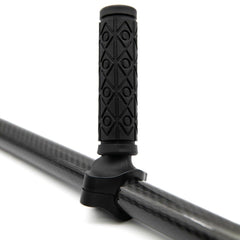 CKG handle size comparison beside ruler to confirm 4.5 inch length