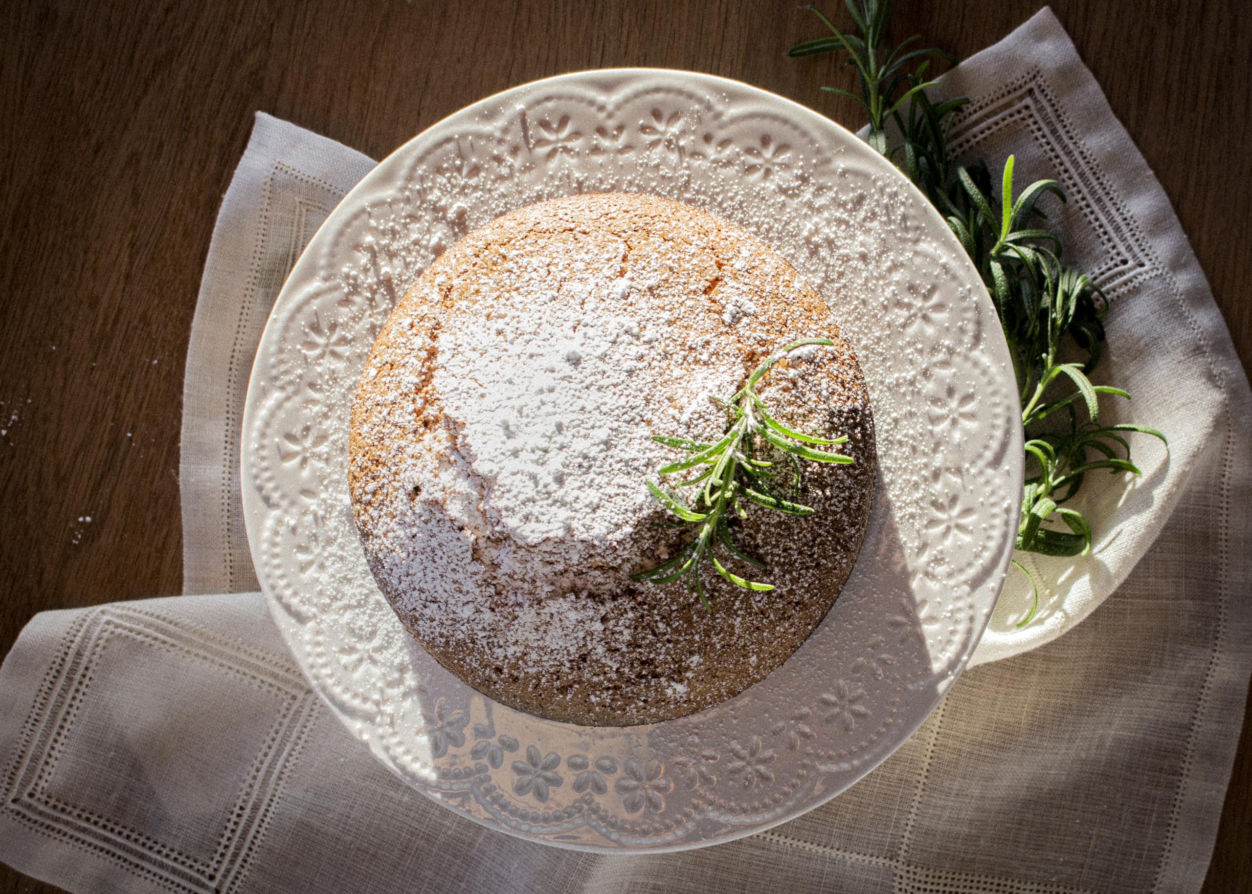 Click and Grow rosemary in kitchen lifestyle scene showing convenient access