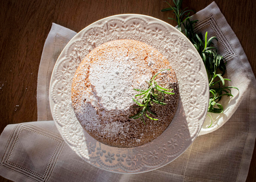 Click and Grow rosemary in kitchen lifestyle scene showing convenient access