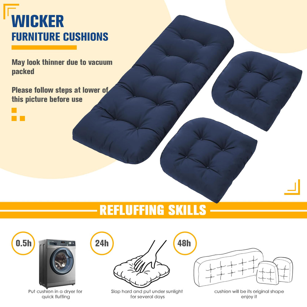 cnsmak hands fluffing cushion after unpacking to restore loft and comfort quickly