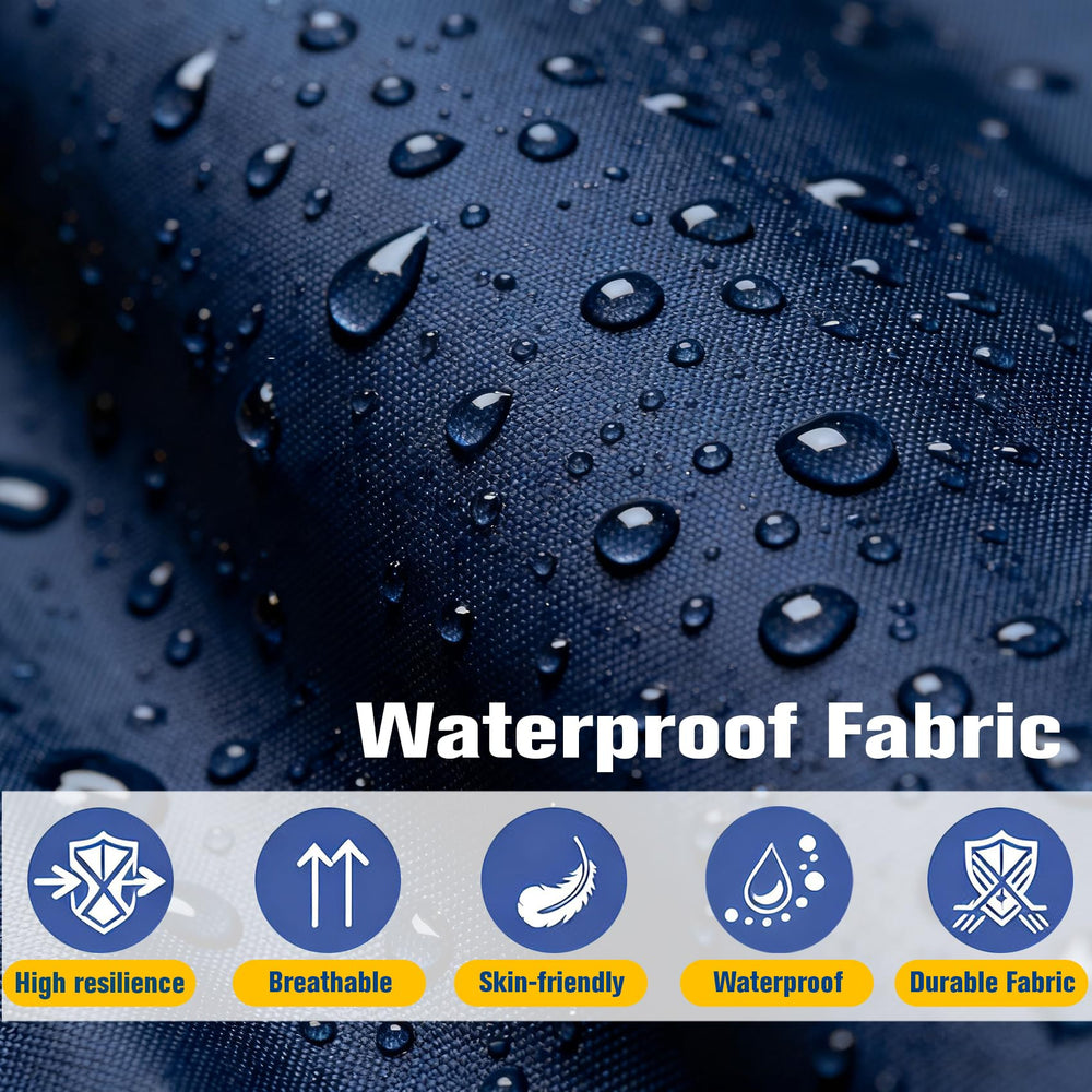 cnsmak waterproof fabric demonstration repelling water to protect cushion filling