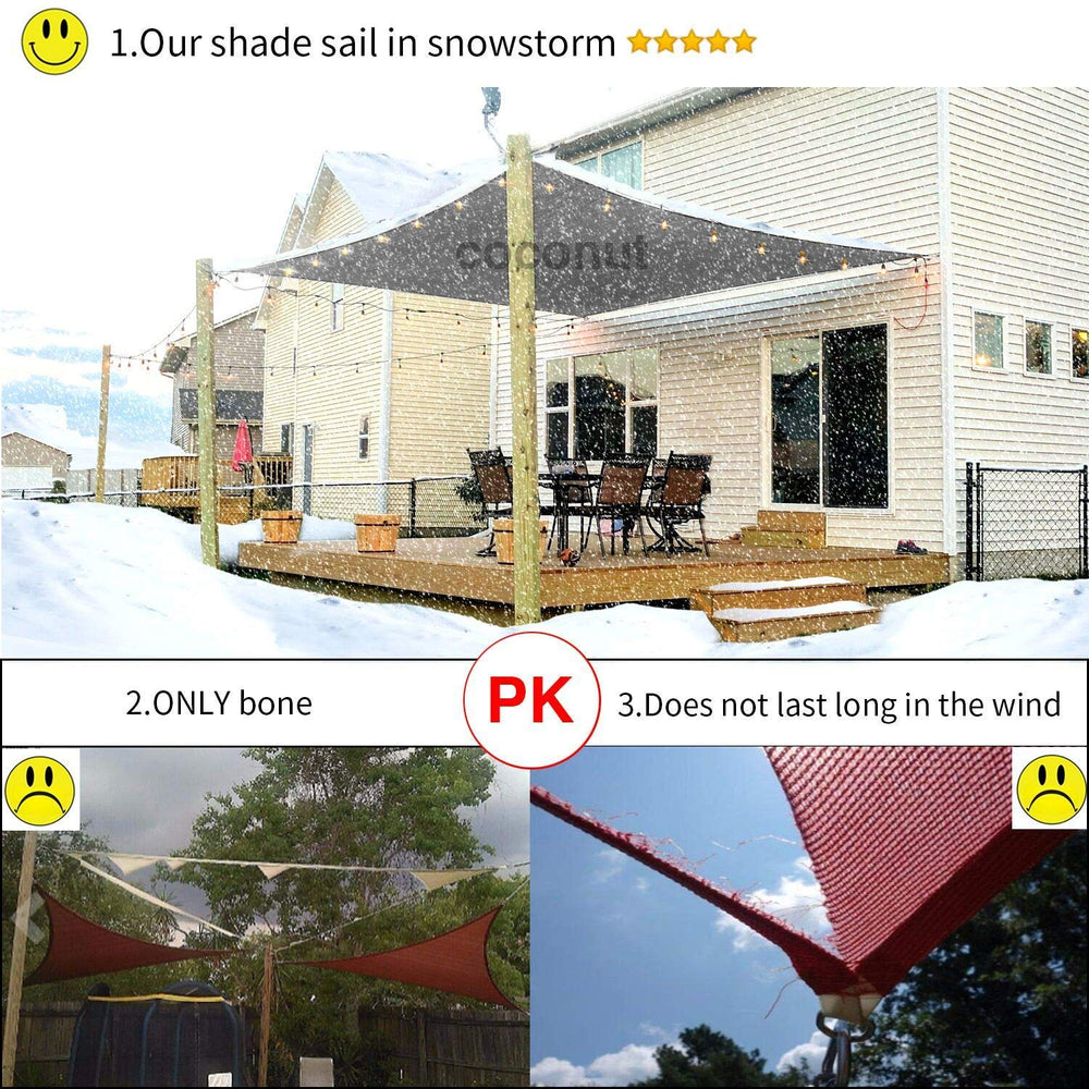 COCONUT folded sail in storage illustrating compact transport and seasonal storage