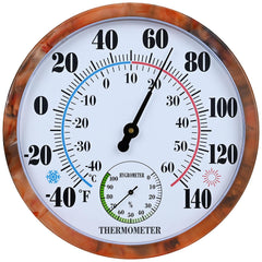 conglow front view large dial showing clear temperature and humidity for easy reading