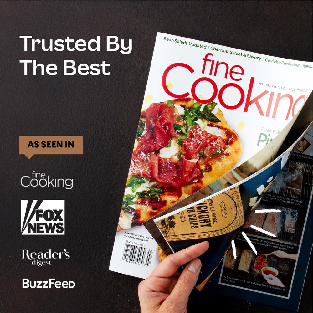 Cooking Gift Set used on a backyard grill in a lifestyle scene conveying gift-ready appeal for cooks