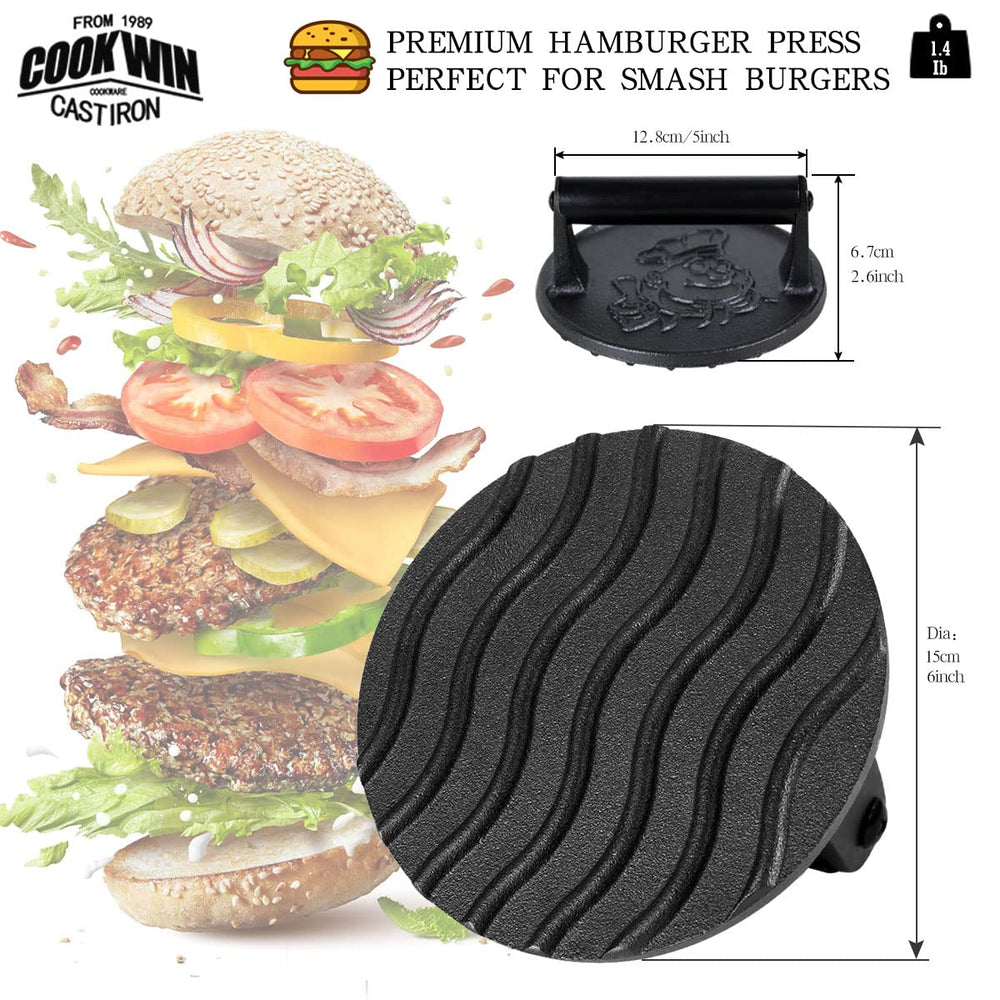 COOKWIN close-up of grooved textured base for improved searing benefit