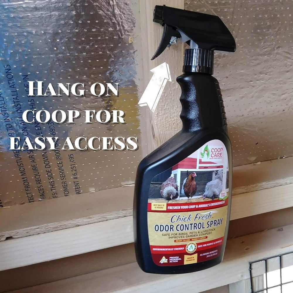 Coop Care sprayed on different surfaces highlighting multi-surface use
