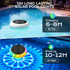 COXSENI submerged bottom LED glowing to show underwater ambience benefit