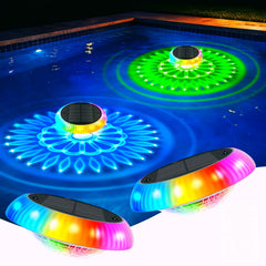 COXSENI front view of two floating lights showing balanced float and bright benefit