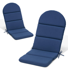 Crestlive front view of both Adirondack cushions showing full coverage and comfort