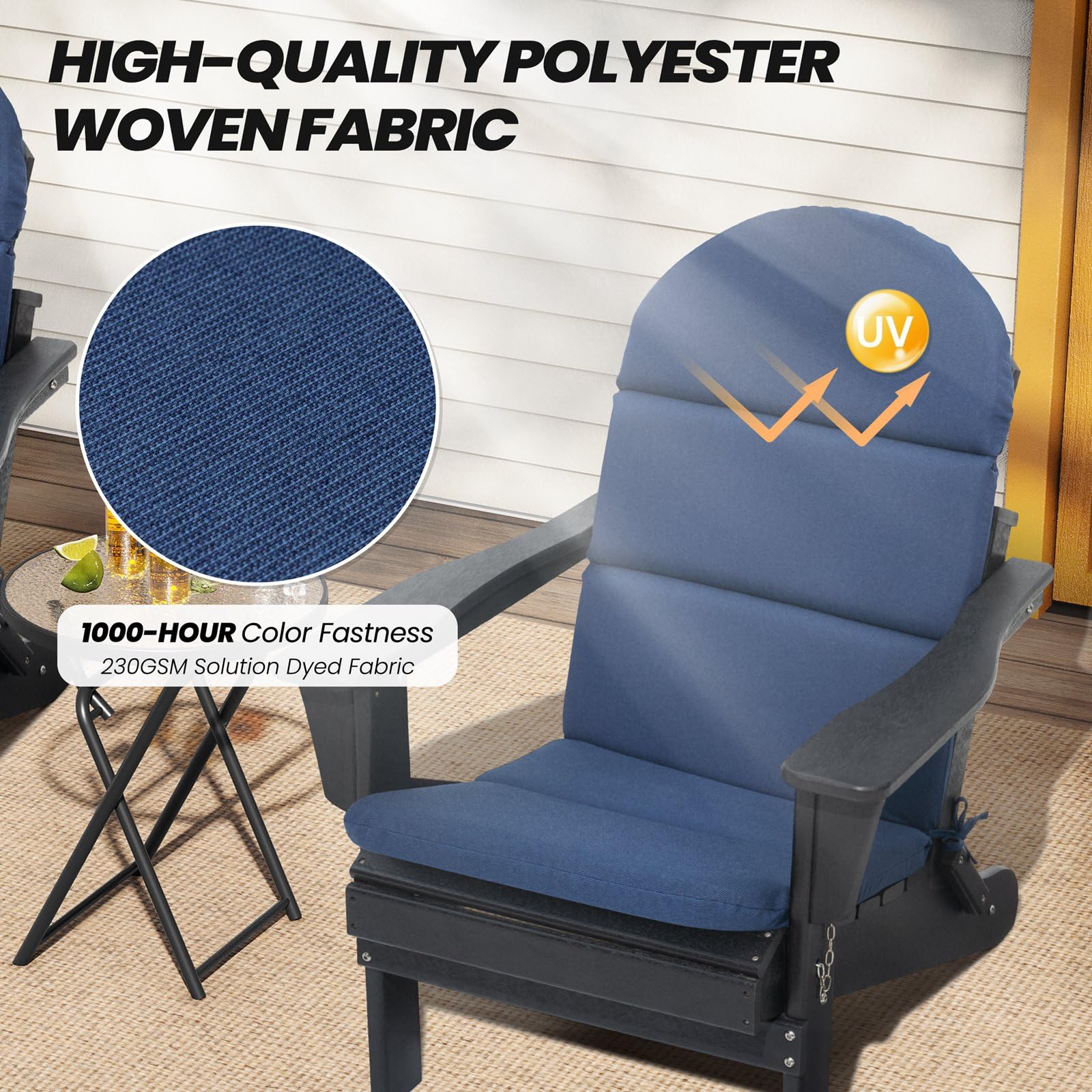 Crestlive side profile showing 2.4-inch padding for plush seat support