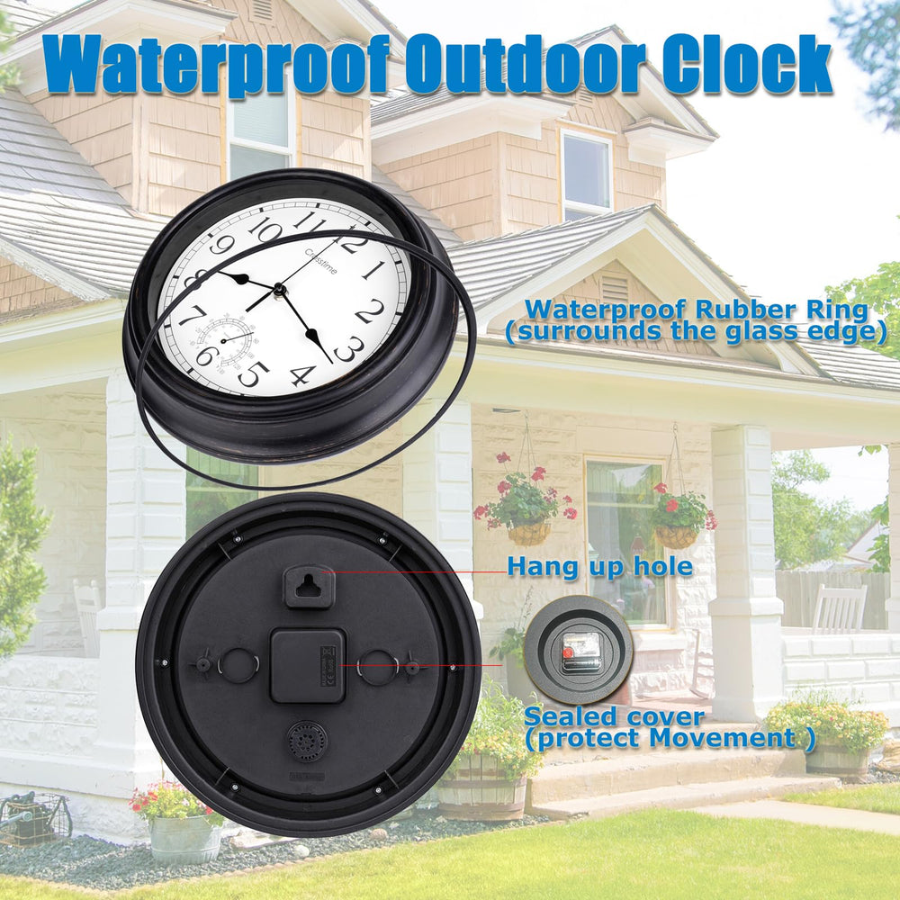 Crosstime styled in a kitchen adding retro charm and functional monitoring