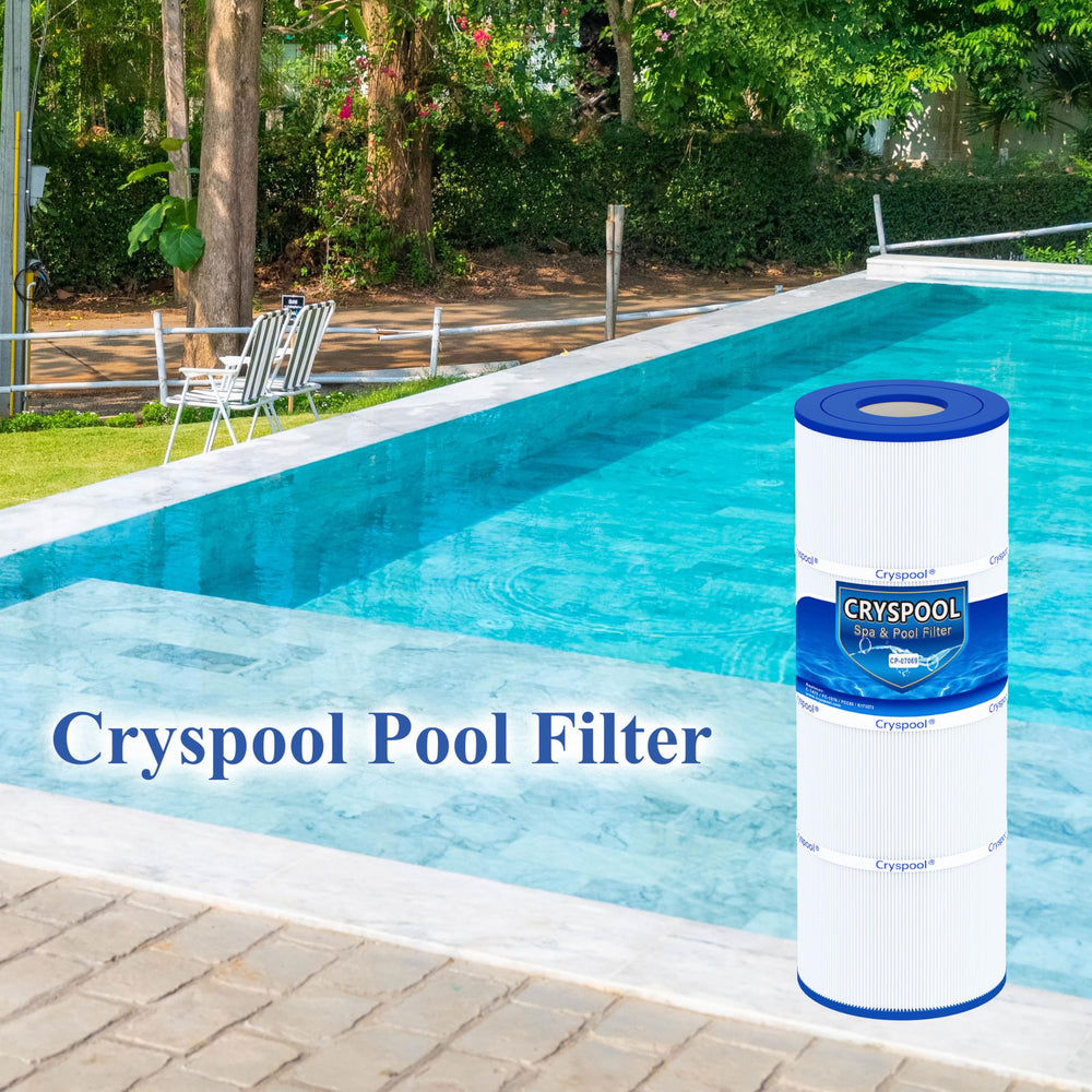 Cryspool installed poolside illustrating clearer water and efficient flow