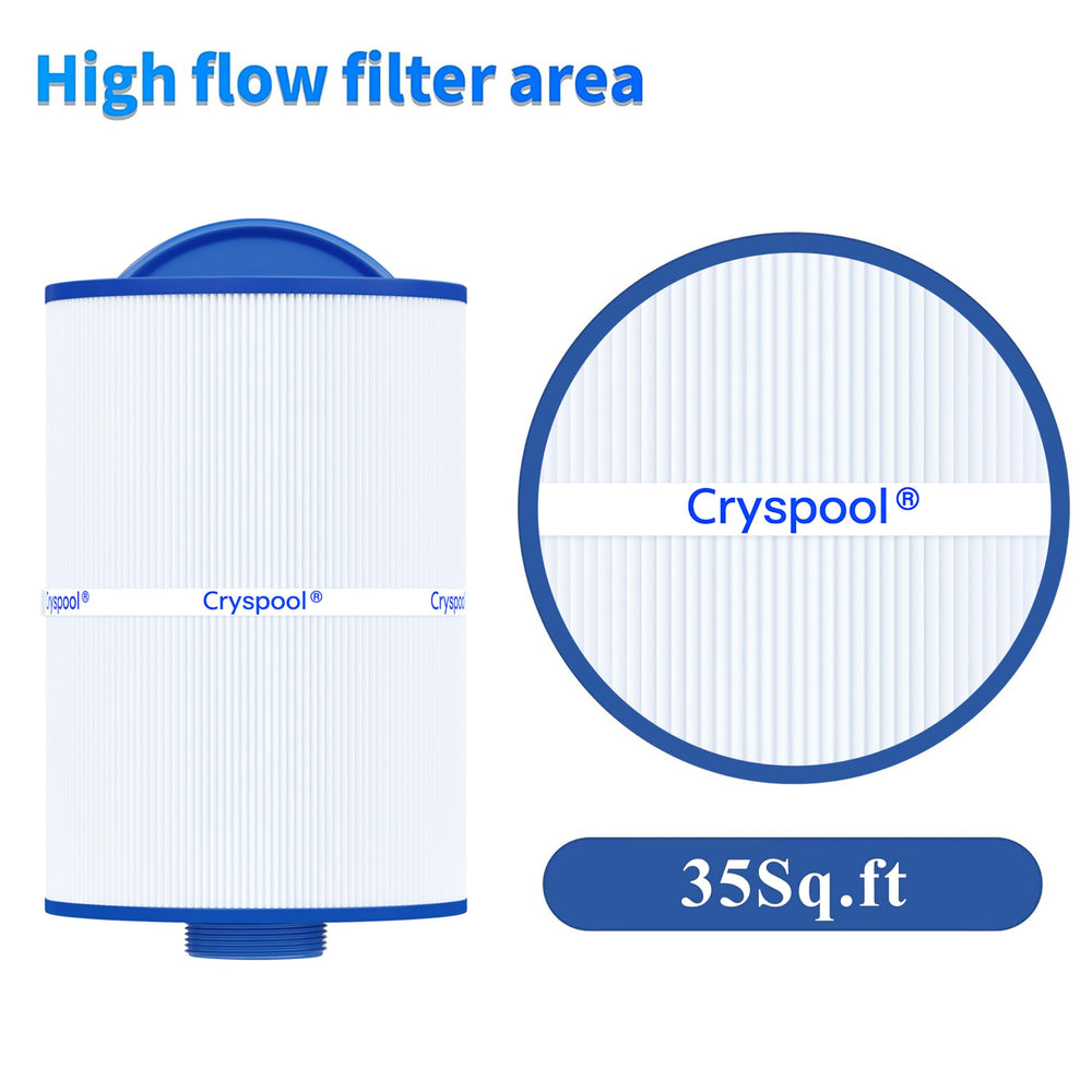 Cryspool installed in spa housing demonstrating straightforward replacement benefit