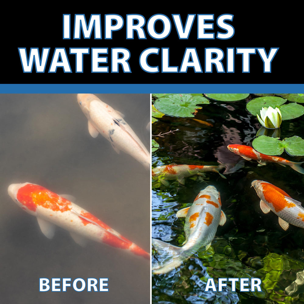 CrystalClear RapiClear flocculated particles collected in filter showing effective removal