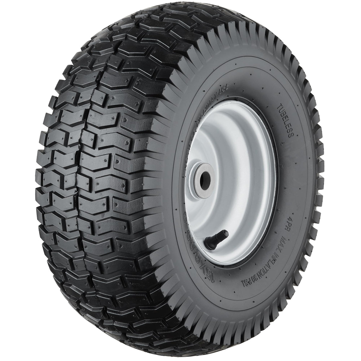 Cubesprings front wheel assembly shown mounted, durable replacement benefit