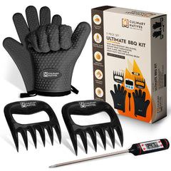 CULINARY NATIVES front packaging showing the complete BBQ starter kit and gift-ready box
