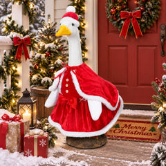 Cutecrop Mrs. Claus outfit front view showing festive design and easy application