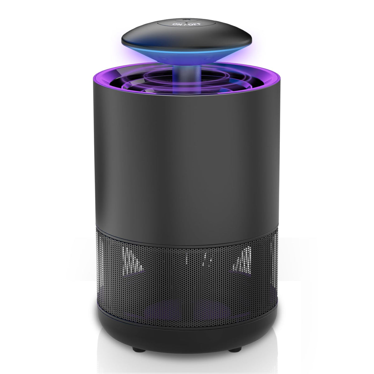 CXRUY front view showing sleek black design and intake for discreet capture