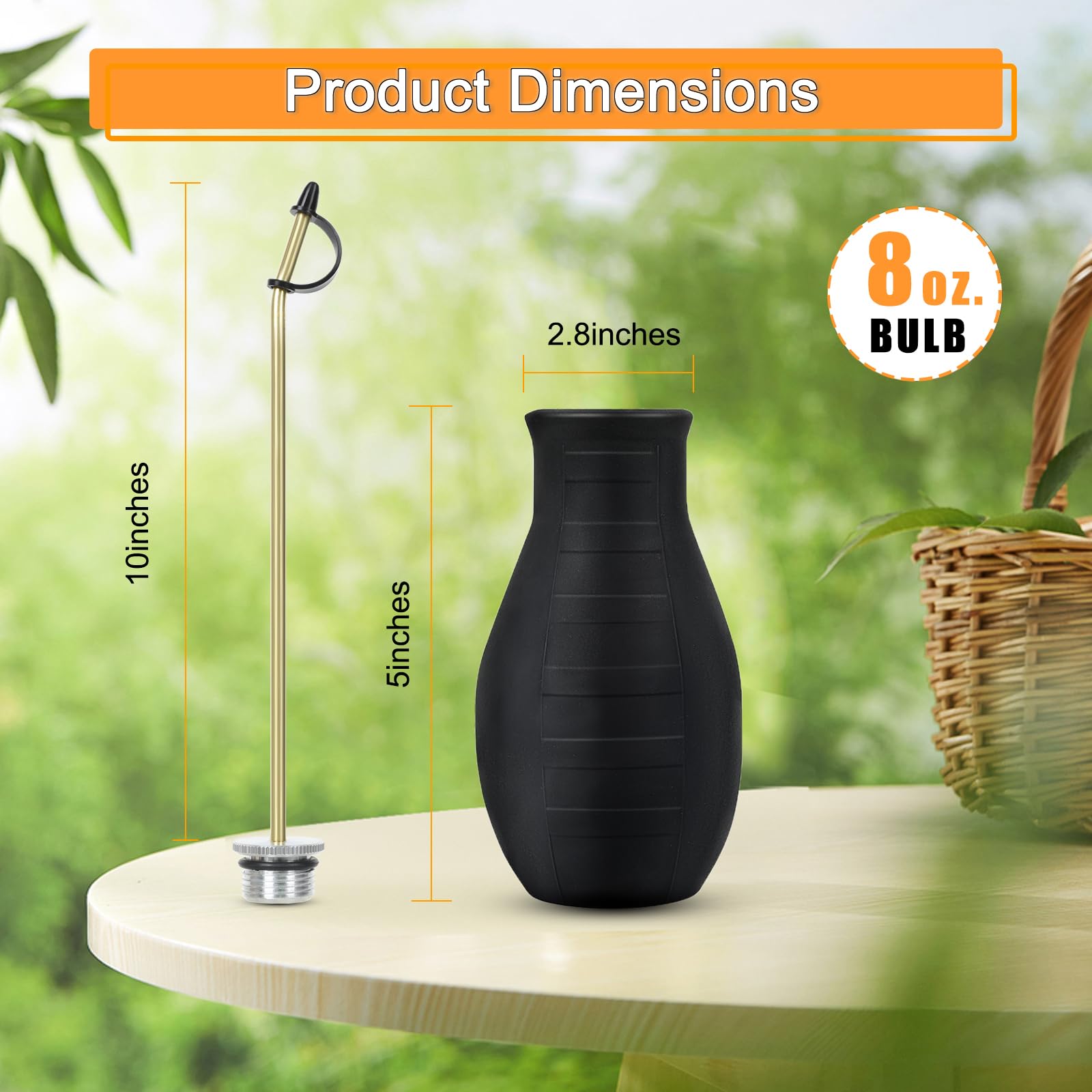 CZA collapsible funnel and scoop for clean refilling and less waste