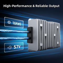 DAIERTEK cigarette lighter plug image showing durable tip and easy vehicle installation