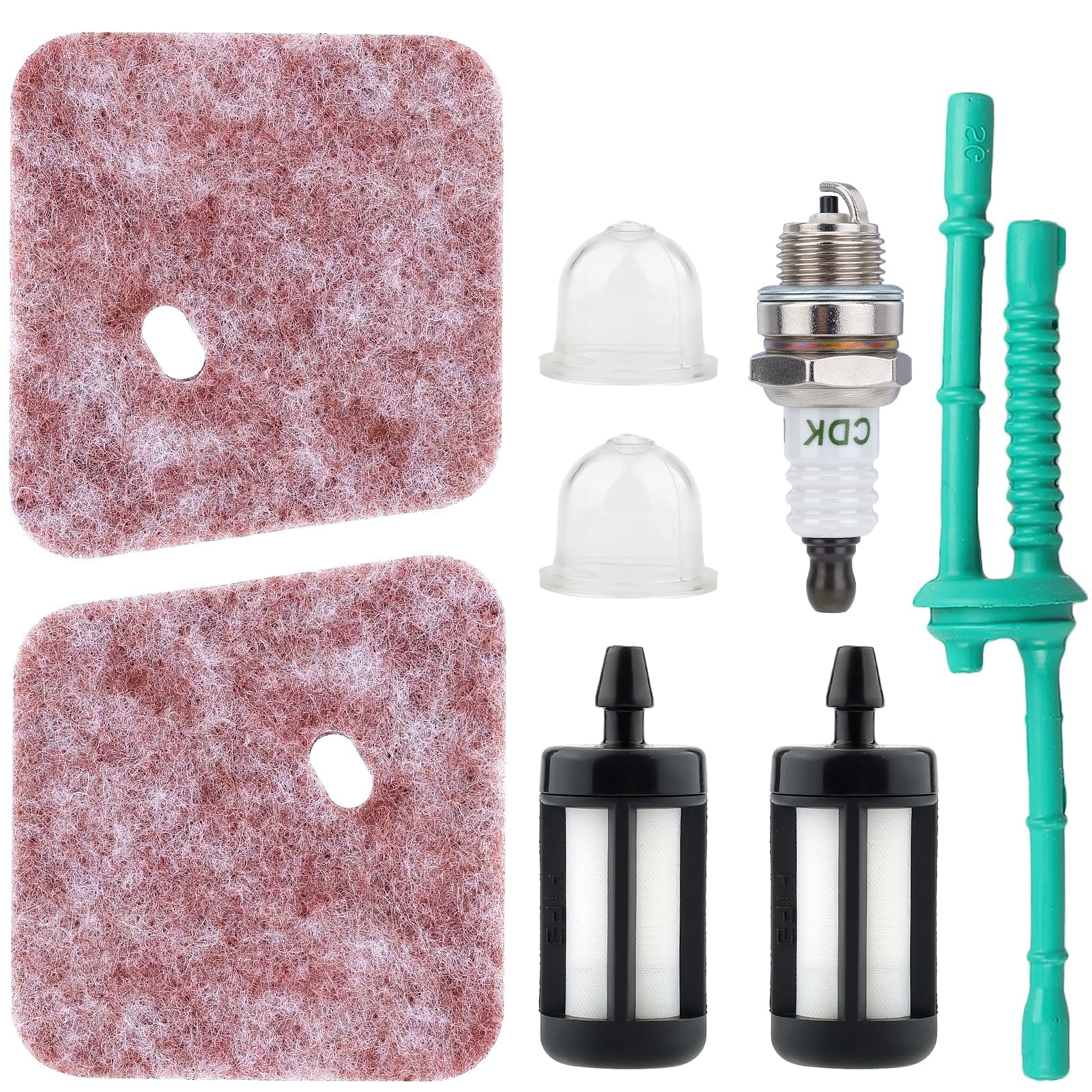 Dalom front packaging showing full FS55R tune-up kit and compatibility