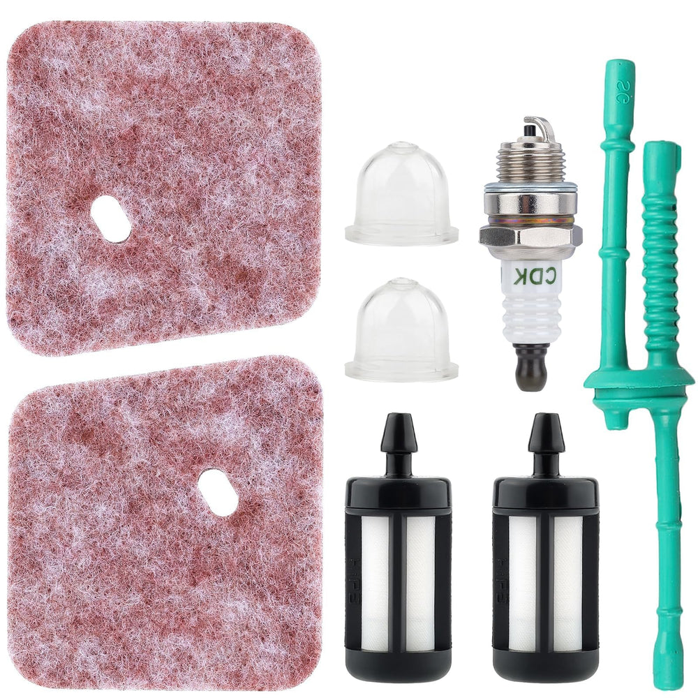 Dalom front packaging showing full FS55R tune-up kit and compatibility