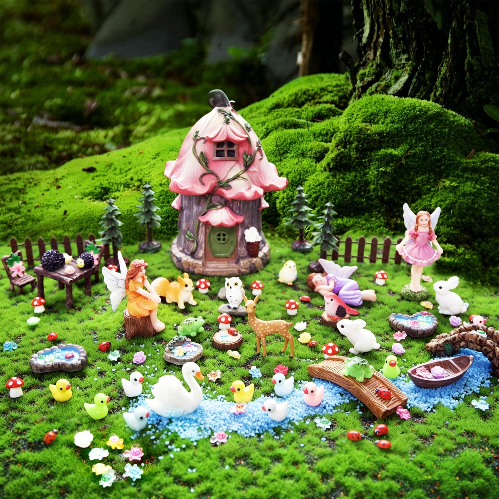 DEERSJUMP assortment of accessories grouped on table showing creative layout options