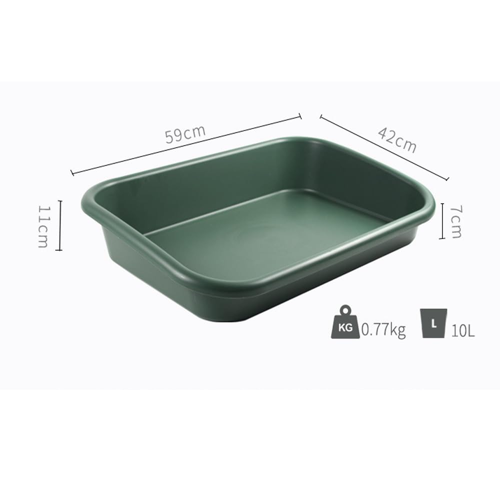 Defemim tray with water pouring to show waterproof surface and easy cleaning benefit