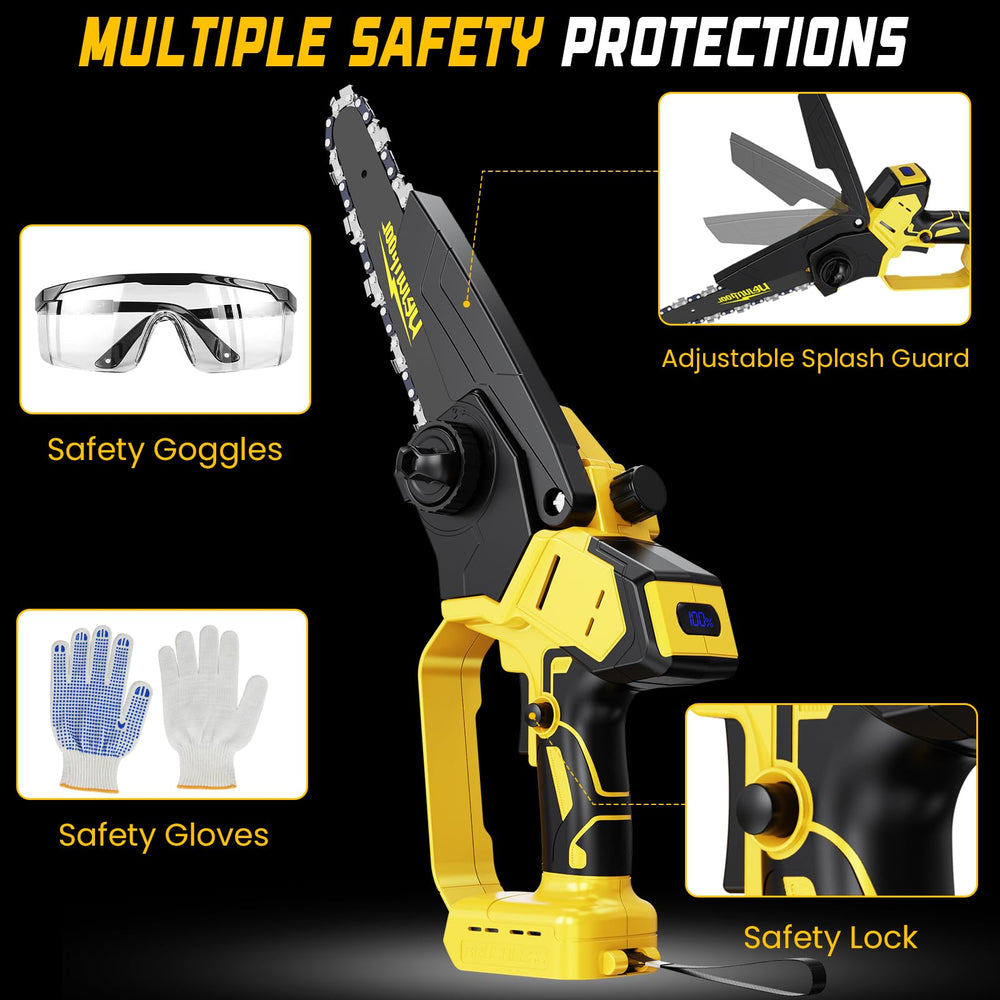 DEJUNPIOOL shown in hand to illustrate compact lightweight handling