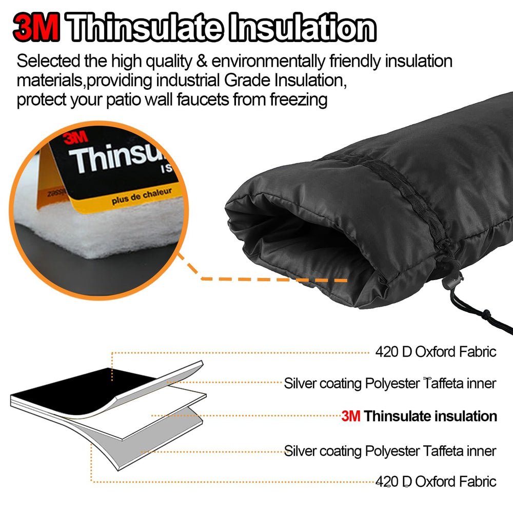 DEMEDO drawstring closure detail securing cover against wind and pets