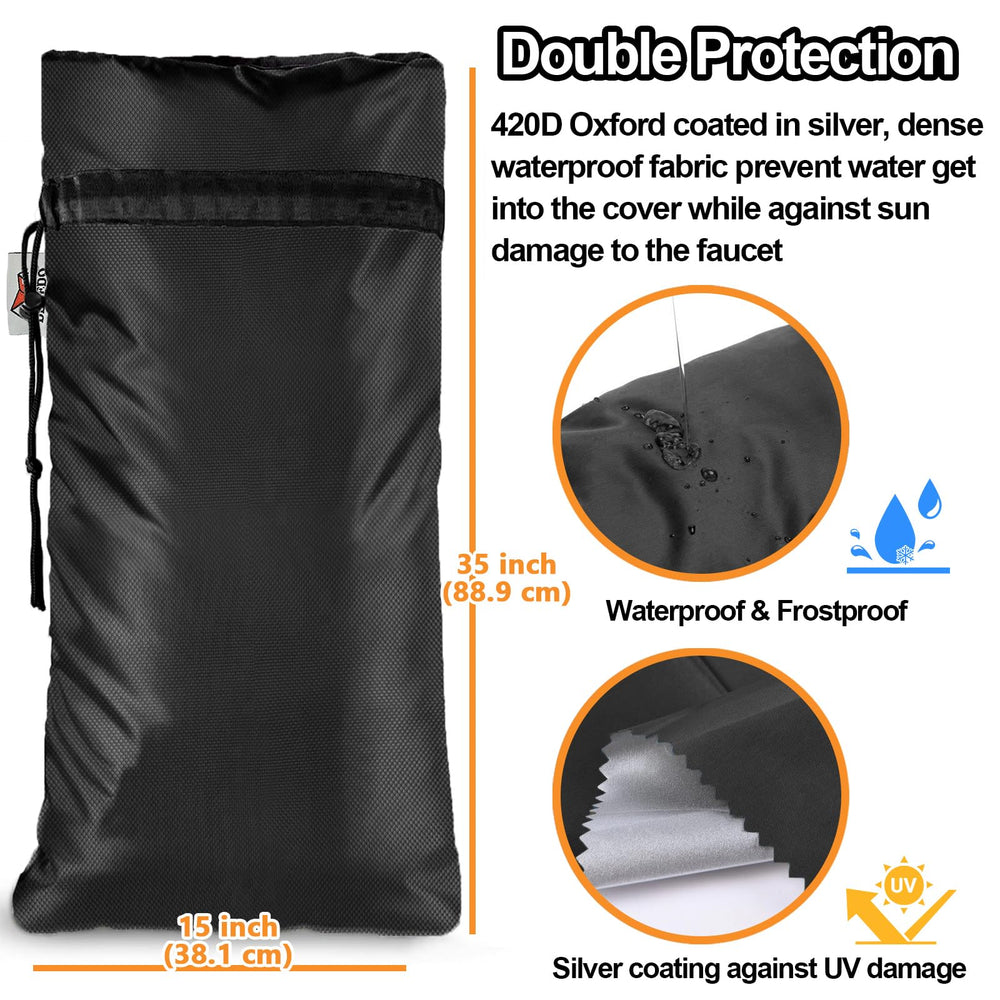 DEMEDO 420D Oxford fabric texture detail resisting water and UV