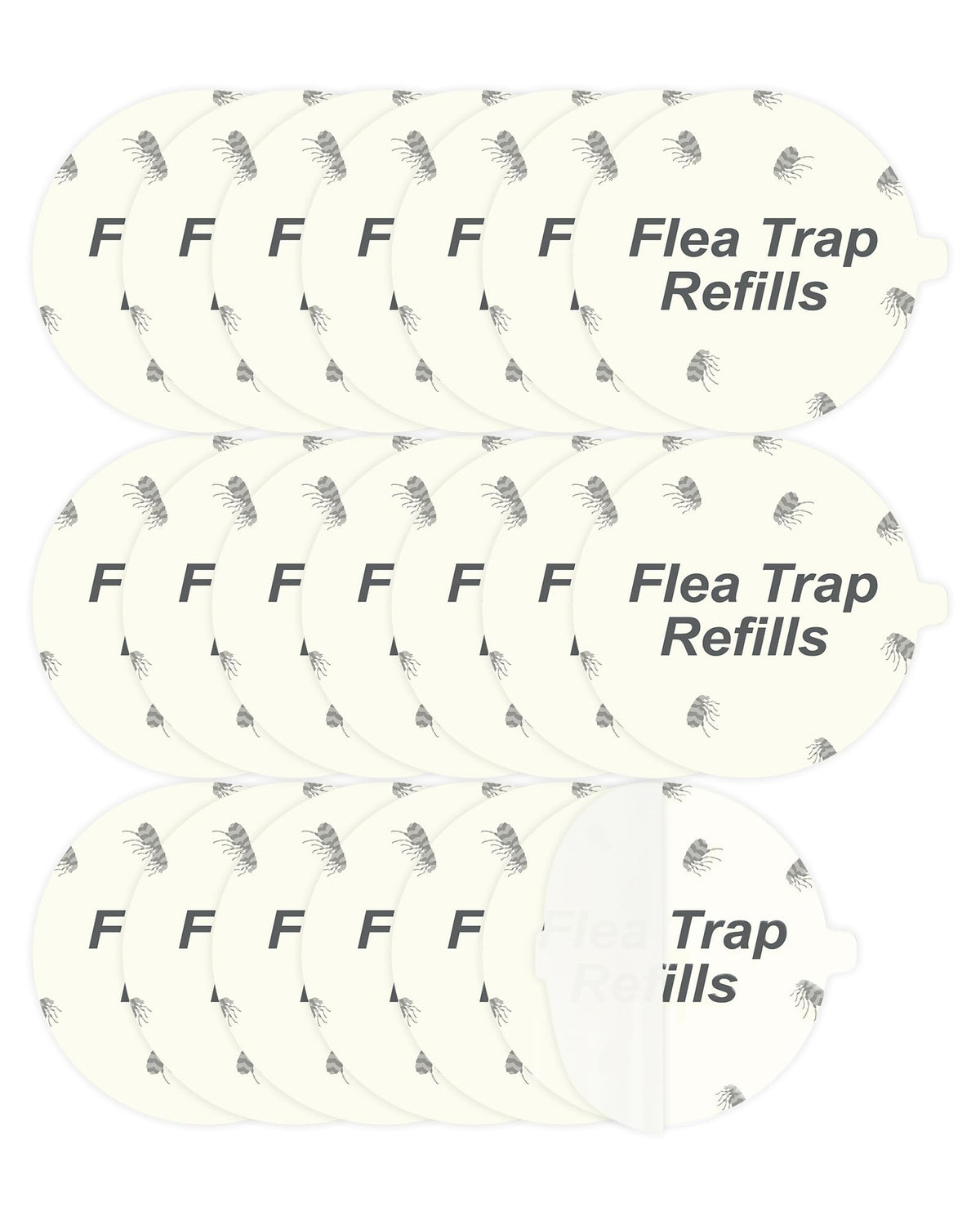 Dichroma front packaging showing 20 refill discs and brand for easy restocking